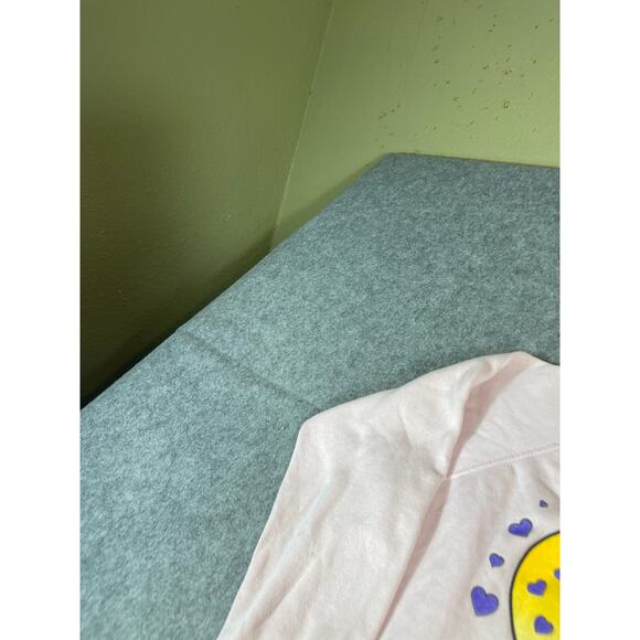 Vintage 80s Betty Boop Sweatshirt Womens Large Pink Pullover Graphic Retro - Picture 2 of 7